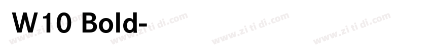 微软雅黑 W10 Bold字体转换
